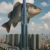 20250623_1043_Giant Landmark Fish_simple_compose_01jyde22f9ejw97f62yvs7f7a7