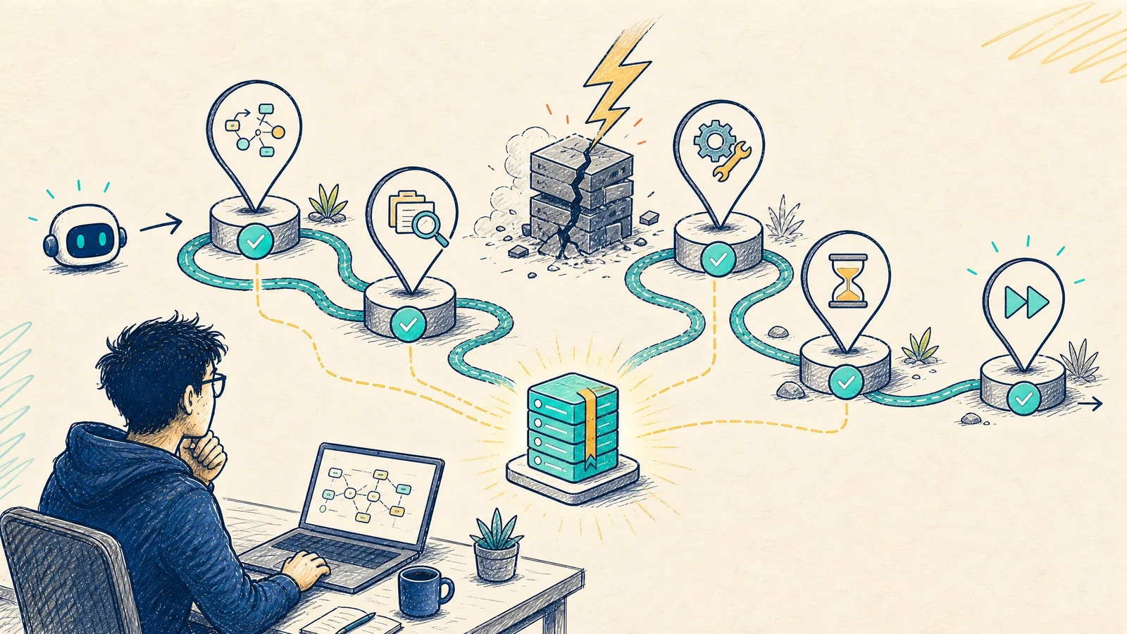 Durable Execution for AI Agents: Checkpoints, Resume, and Safe Retries