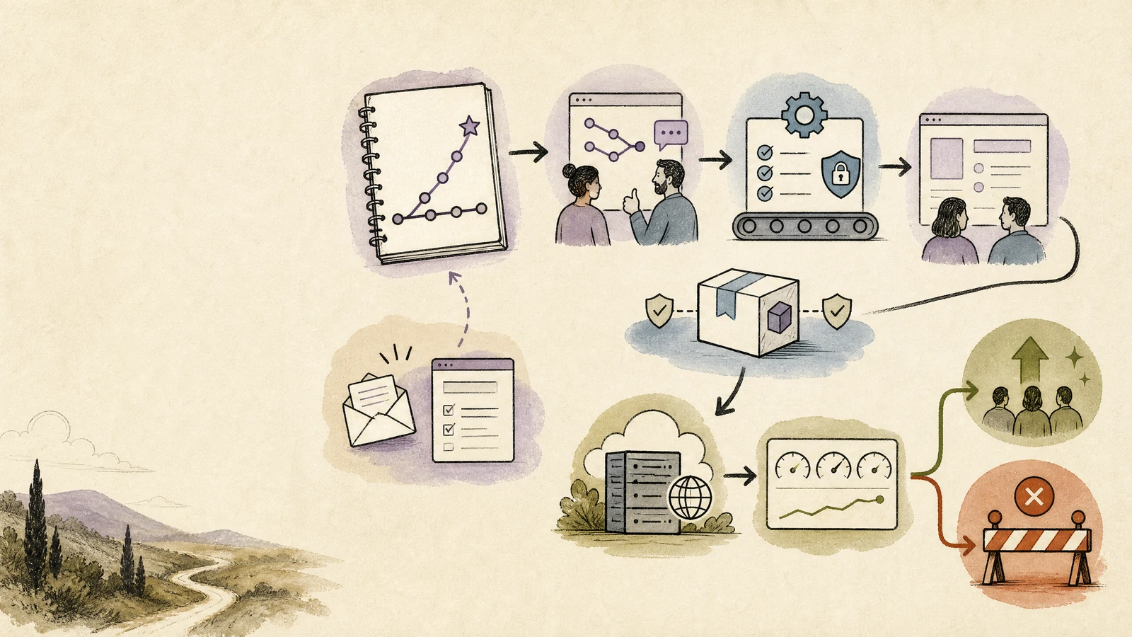 From Feature Branch to Production: How My Company Ships a Public-Service Feature Safely