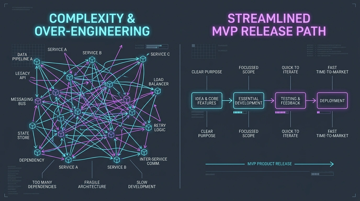 Over-Engineering vs MVP Mindset